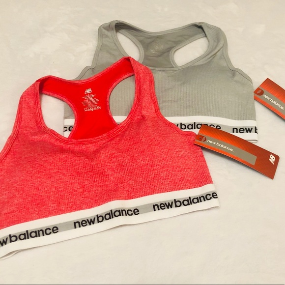 new balance ribbed sports bra